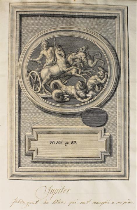 Zdjęcie nr 3 (7)
                                	                             Sardonyx cameo, Zeus fighting giants, signed by Athenion - engraving by Johann Adam Schweickart
                            
